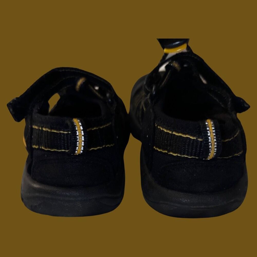 Keen Toddler Newport H2 Black/Bumble Bee Yellow Sandal Sneakers Size 10 - Picture 3 of 7